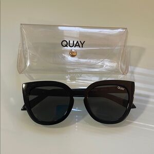 Quay Australia Black Sunglasses
